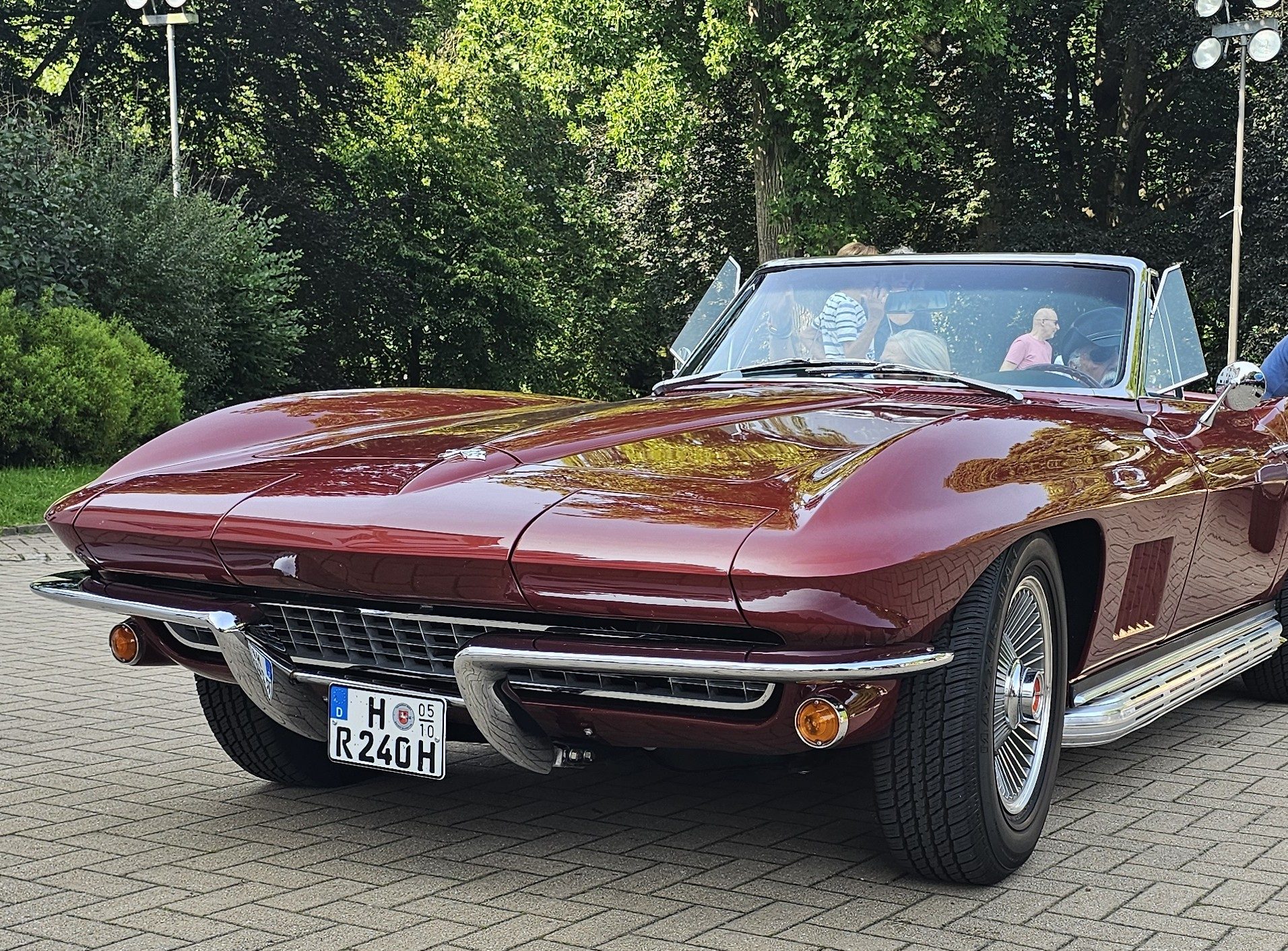 Rote Corvette