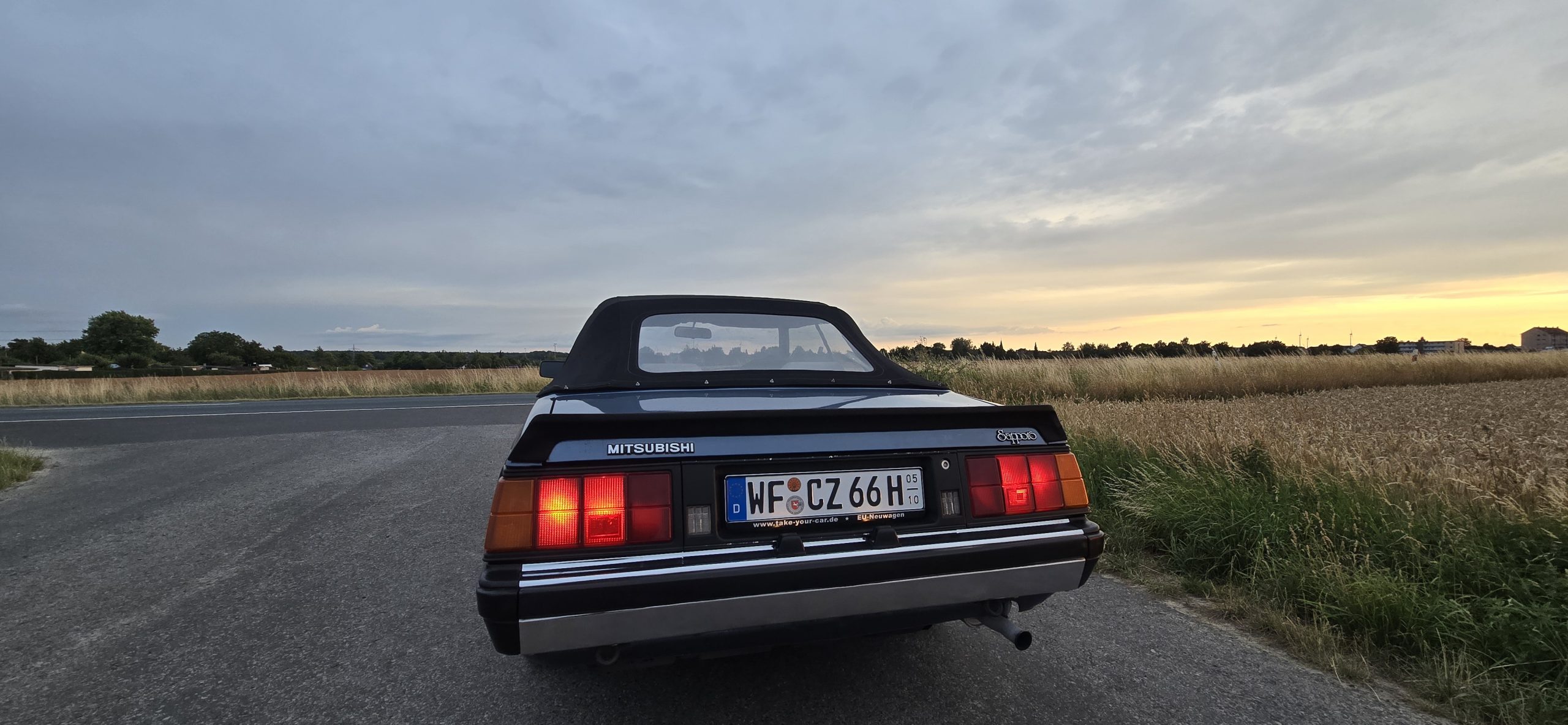 Mitsubishi Cabriolet Heck