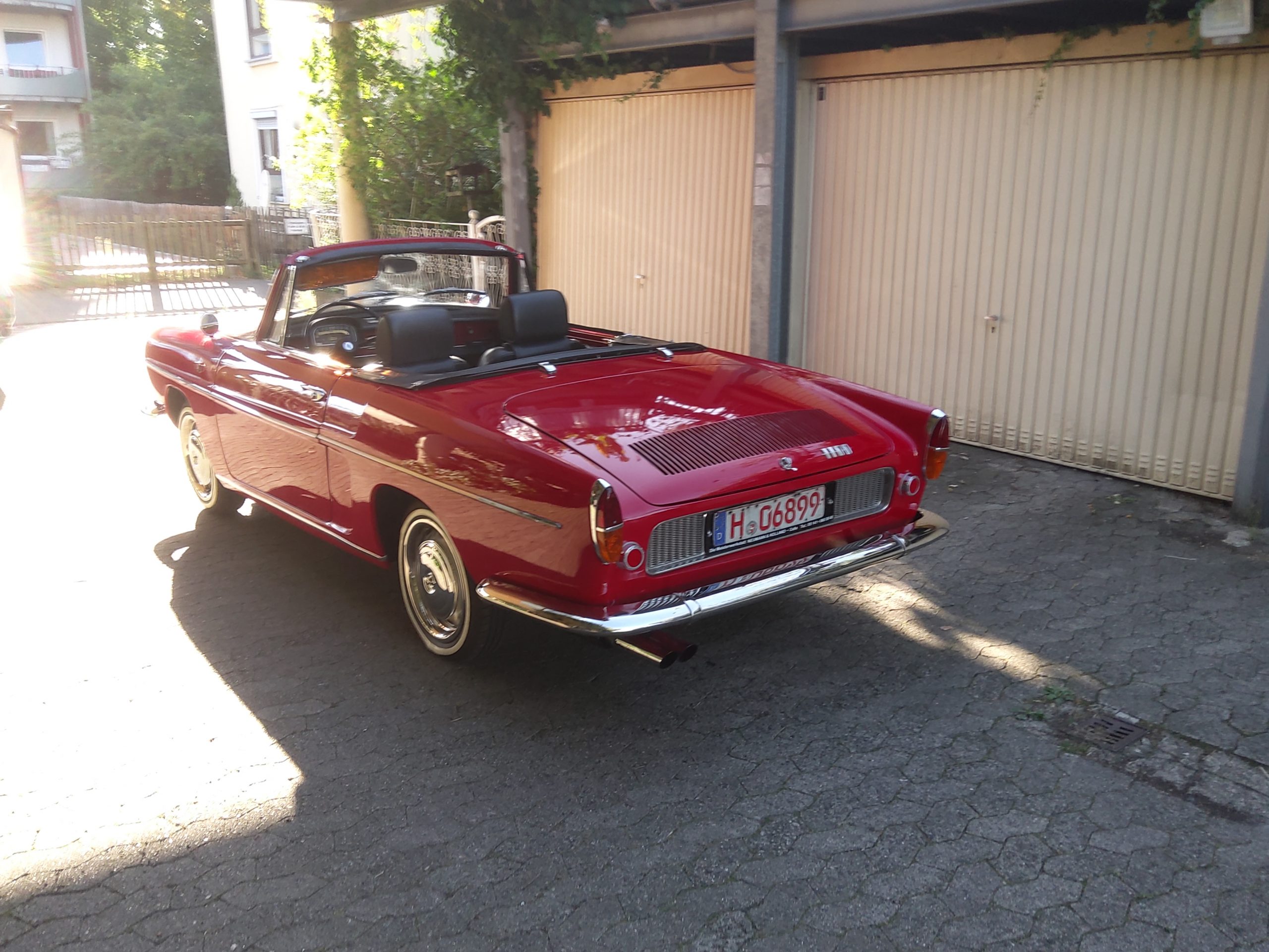 Renault Caravelle Cabrio Heckansicht