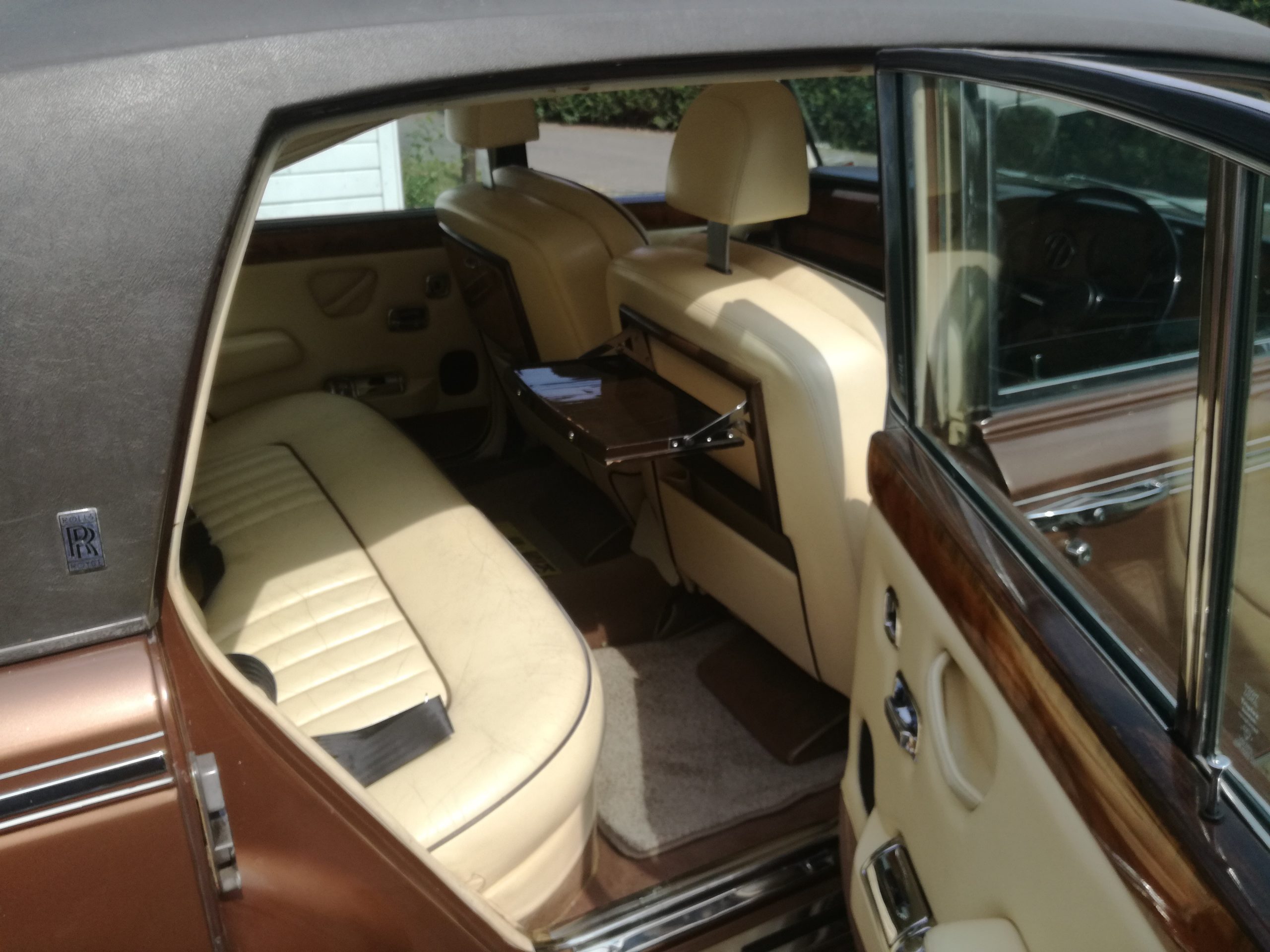 Rolls Royce Silver Shadow II 1978 Innenraum Rückbank